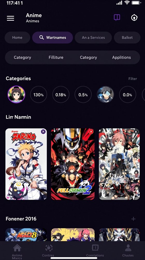 樱桃漫画APP分类页界面预览